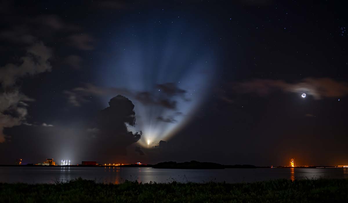 Falcon 9 Block 5 Starlink Group 8-9 Launch