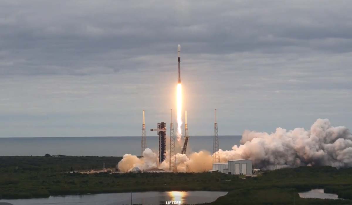 Запуск ракеты Falcon 9 Block 5 со спутником GSAT-20 (NSIL GSAT-N2)