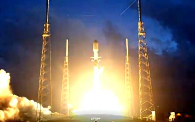 Ракета компанії SpaceX стартувала на орбіту із новою групою інтернет-супутників
