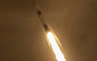 Запуск ракеты Falcon 9 Block 5 со спутником Ovzon-3