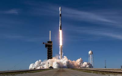 Запуск ракеты Falcon 9 Block 5 Eutelsat 36D