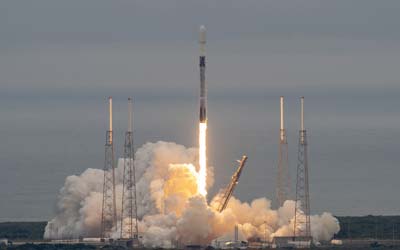 Запуск ракеты SpaceX Falcon 9 Block 5 со спутниками WorldView Legion 1 и 2