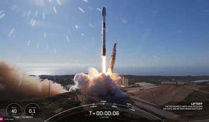 Запуск ракети Falcon 9 Block 5 со спутниками Starlink Group 15-3