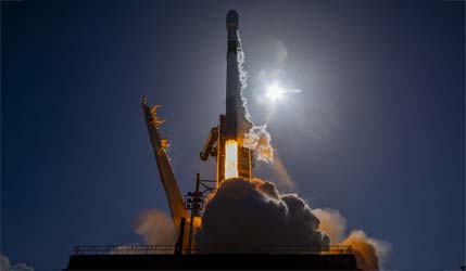 Запуск ракеты Falcon 9 Block 5 со спутником MTG-S1/Sentinel-4A