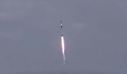 Запуск ракеты Falcon 9 Block 5 со спутниками Starlink Group 17-12