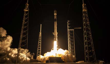 Запуск ракеты Falcon 9 Block 5 со спутниками Project Kuiper (KF-03)