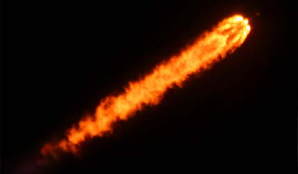 Запуск ракеты Falcon 9 Block 5 со спутниками Starlink Group 6-87