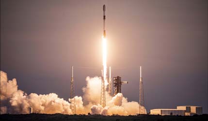 Запуск ракеты Falcon 9 Block 5 со спутниками Starlink Group 6-95