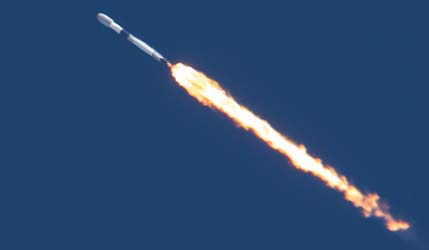 Запуск ракети Falcon 9 Block 5 із супутниками Starlink Group 17-41 з бази Ванденберг