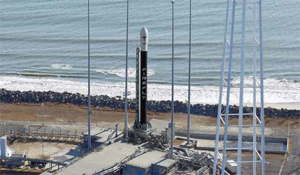 Ракета Firefly Alpha на старте