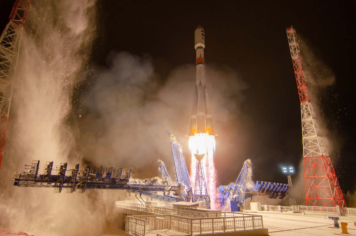 Ракета «Союз-2.1б» із військовим супутником стартувала з космодрому Плесецьк, повідомили у Міноборони Росії