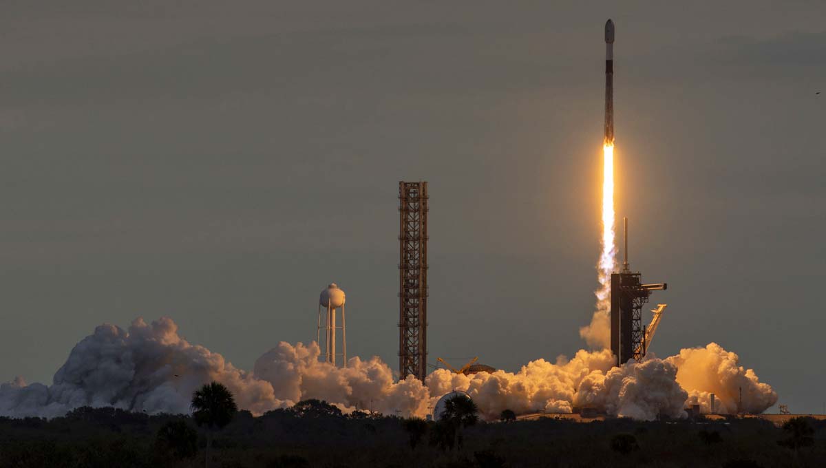 Запуск ракети СпейсІкс Фалькон 9 з місією Транспортер 6