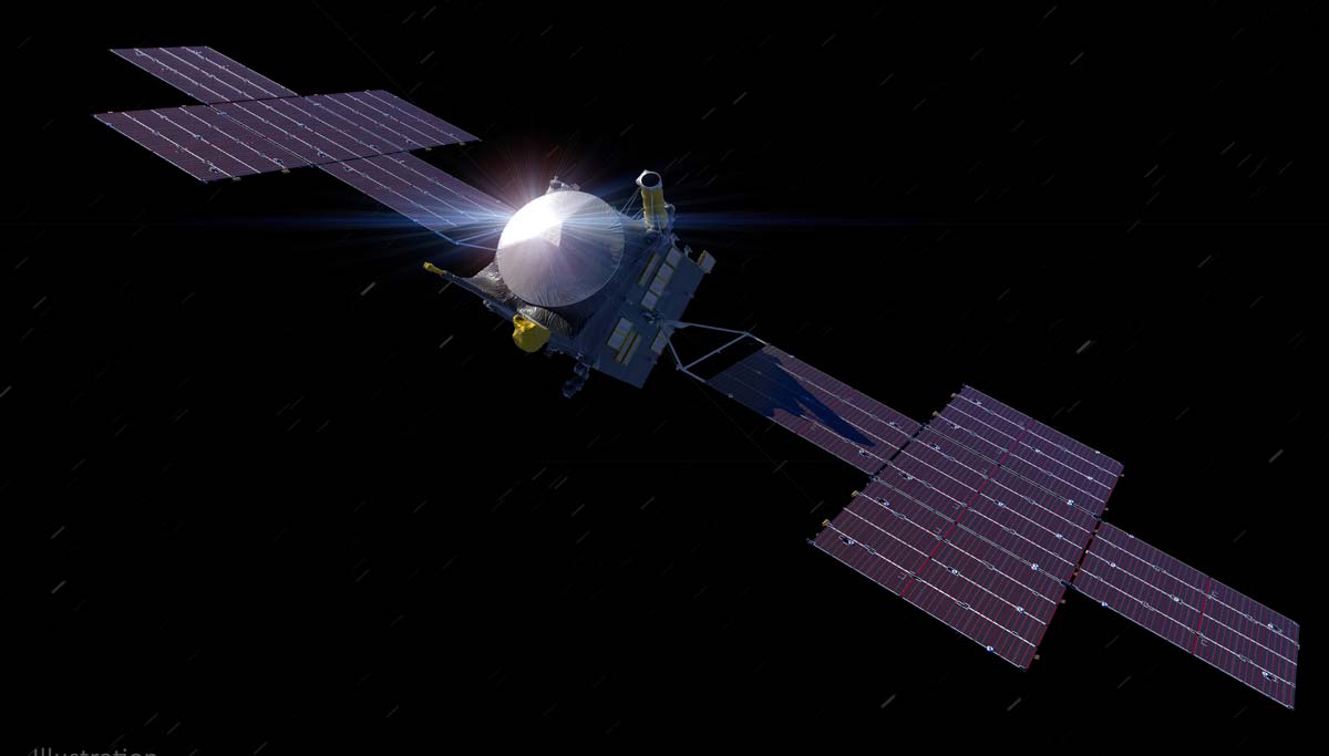 NASA расследует неисправность электрических двигателей аппарата Psyche