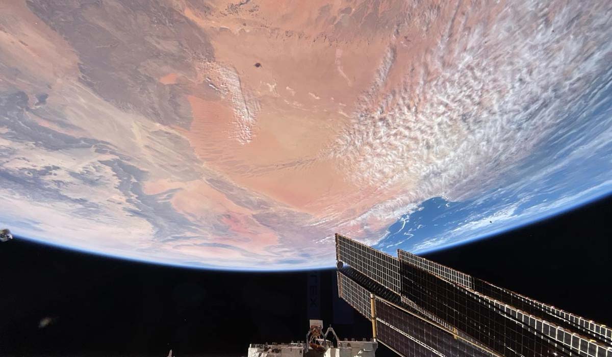 Фото из космоса с борта МКС (начало 2025 года)