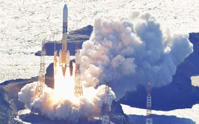 Запуск ракеты H-IIA 202 со спутником IGS Optical 8