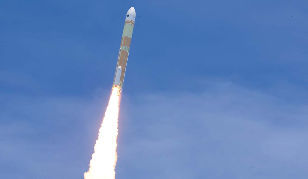 Запуск ракеты H3-22