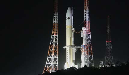 Ракета H3 на стартовой площадке