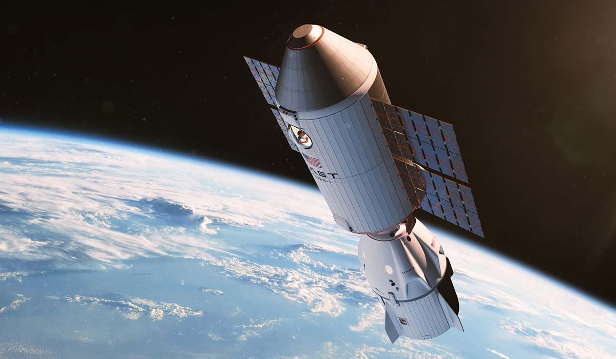 Художественное представление орбитальной станции Vast Haven-1