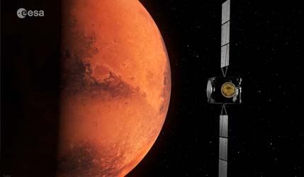 Космический аппарат Hera проведет пролет Марса и передаст первые научные данные