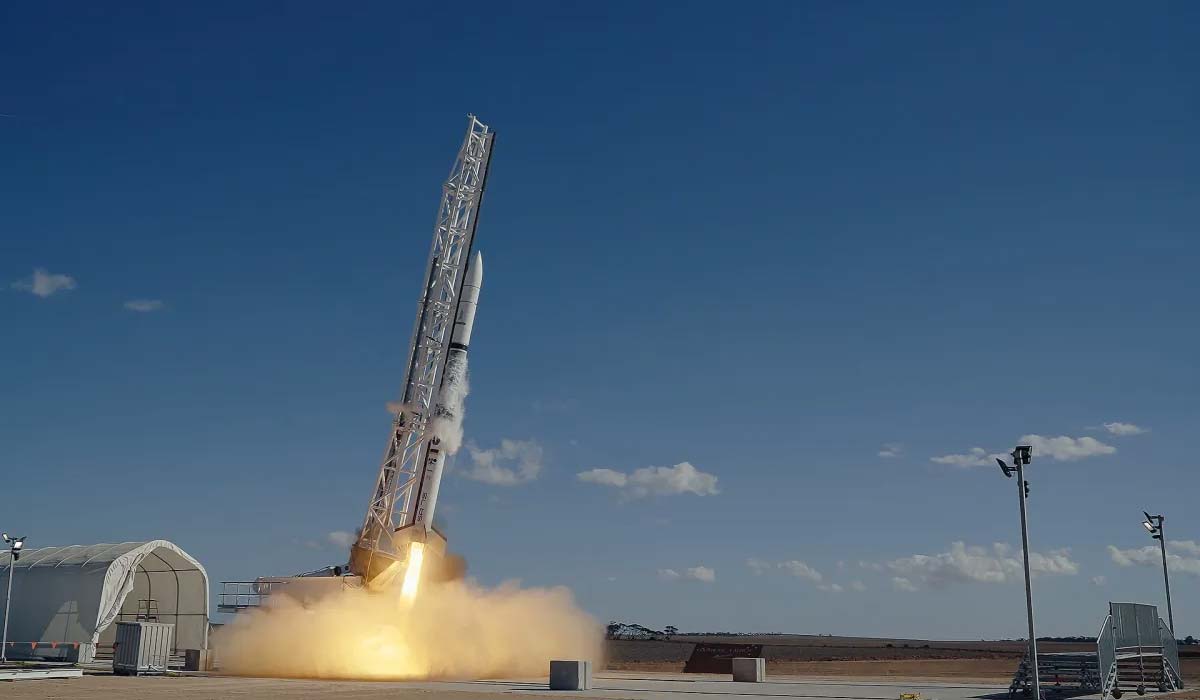 Запуск ракети HyImpulse SR75