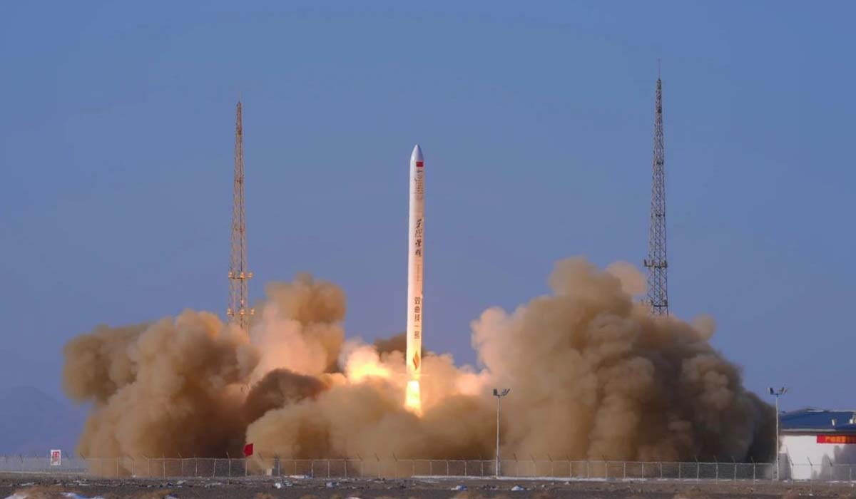 запуск коммерческой ракеты «Гипербола-1»