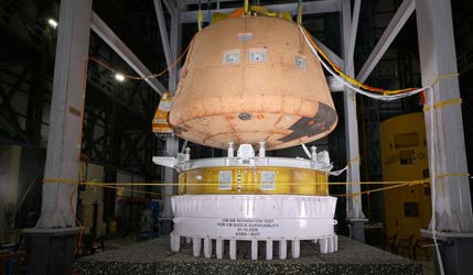ISRO випробувала систему розділення модулів корабля Gaganyaan