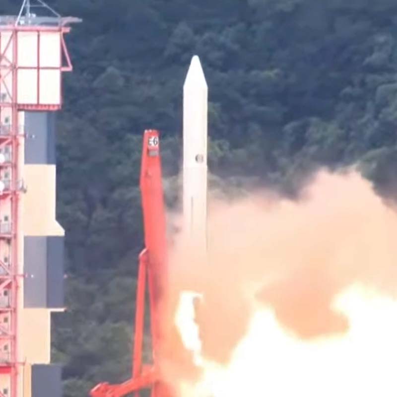 Момент старту JAXA Epsilon 12 жовтня 2022 року