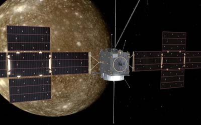 Juice проходит испытание на пролет мимо Каллисто