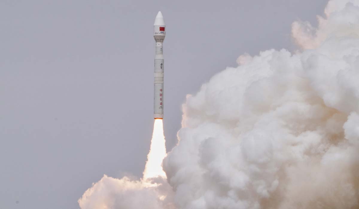 Запуск китайской ракеты Lijian-1 (Kinetica 1) 15 мая 2026 года