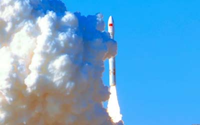 Третий запуск китайской ракеты Lijian-1 (Kinetica 1) с 5 спутниками