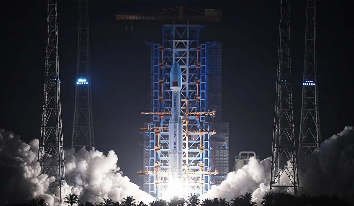 Ракета Long March 8A со спутниками SatNet LEO Group 18