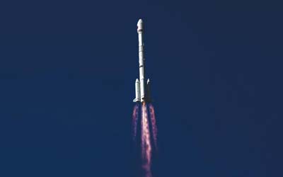 Запуск ракеты Long March 3B/E