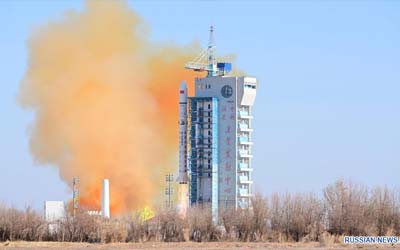 Запуск китайской ракеты Long March 2D со спутником PRSC-EO1