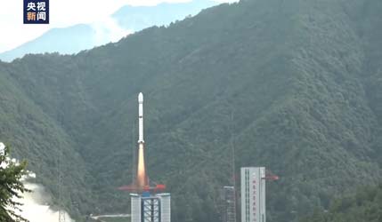 Запуск китайской ракеты Long March 4C со спутником Shiyan 28-B-02