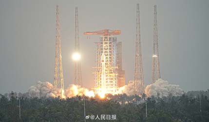 Ракета Long March 8A со спутниками SatNet LEO Group 17