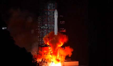 Запуск ракеты Long March 3B/E со спутником Fengyun-4C