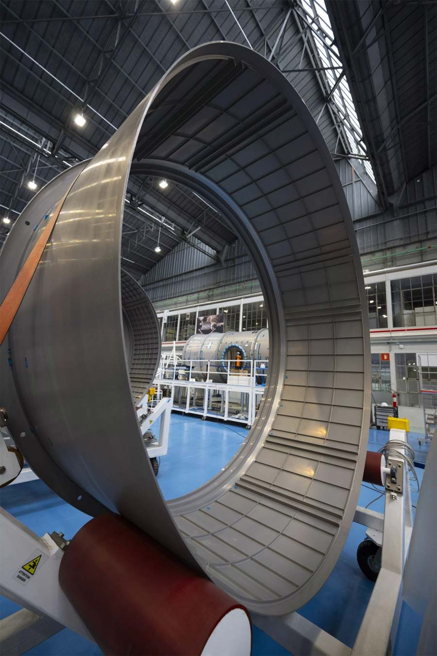 lunar gateway I-HAB module building