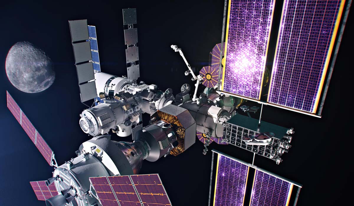 NASA's Artemis IV: строительство первой лунной космической станции