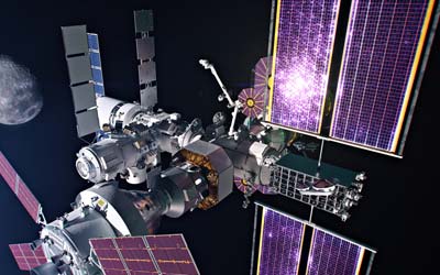 NASA's Artemis IV: строительство первой лунной космической станции