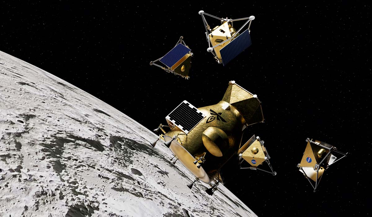 NASA Moonfall drones