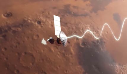 NASA создаёт Mars Telecommunications Network для связи с Марсом