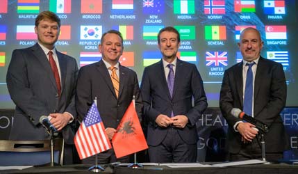 Албанія стала 73-ю учасницею Artemis Accords