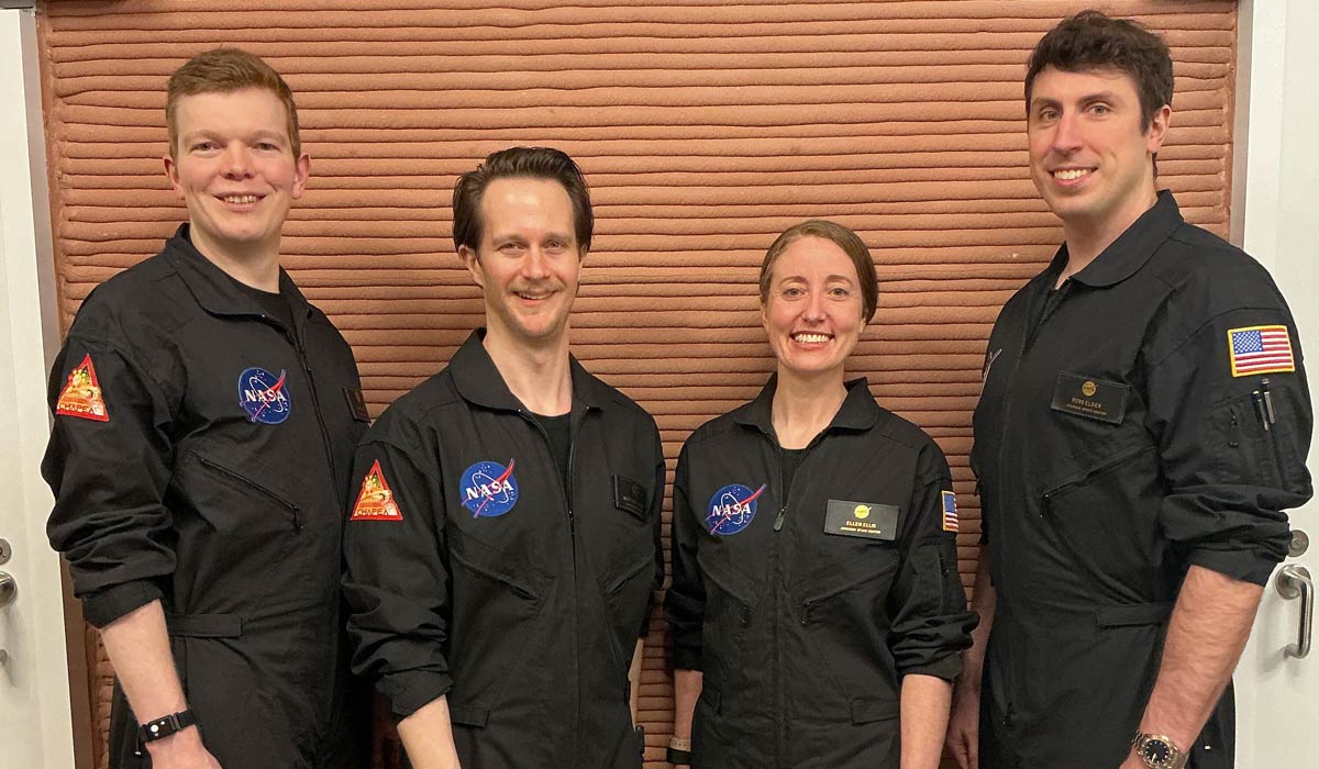 Члени екіпажу місії NASA CHAPEA Mission 2