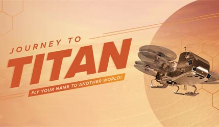 NASA пропонує відправити своє ім’я на Титан разом із місією Dragonfly