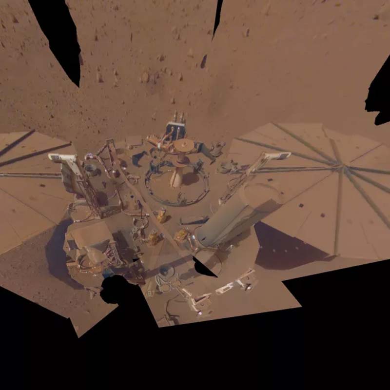 Масштабна пилова буря на Марсі загрожує посадковому апарату NASA InSight