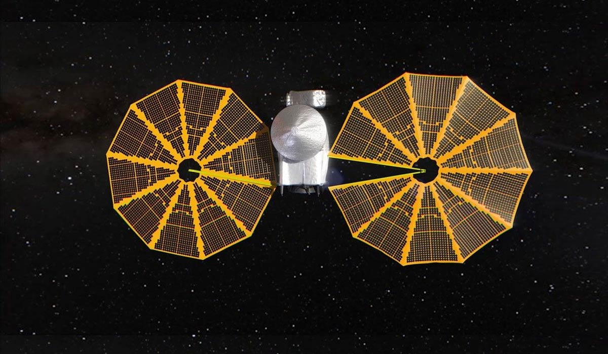 Художня візуалізація космічного апарату NASA «Люсі»