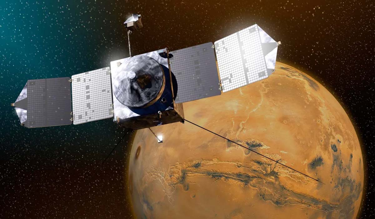 Місія завершена: NASA втратило зв'язок із марсіанським орбітальним апаратом MAVEN
