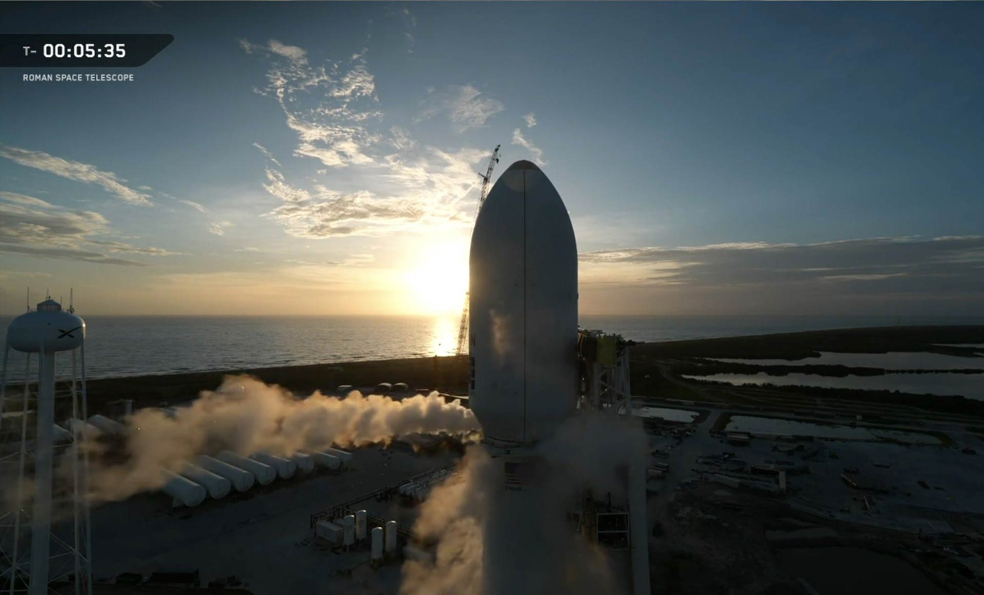 Запуск телескопа Nancy Grace Roman на Falcon Heavy — фото