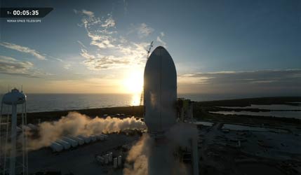 Запуск телескопа Nancy Grace Roman на Falcon Heavy — фото