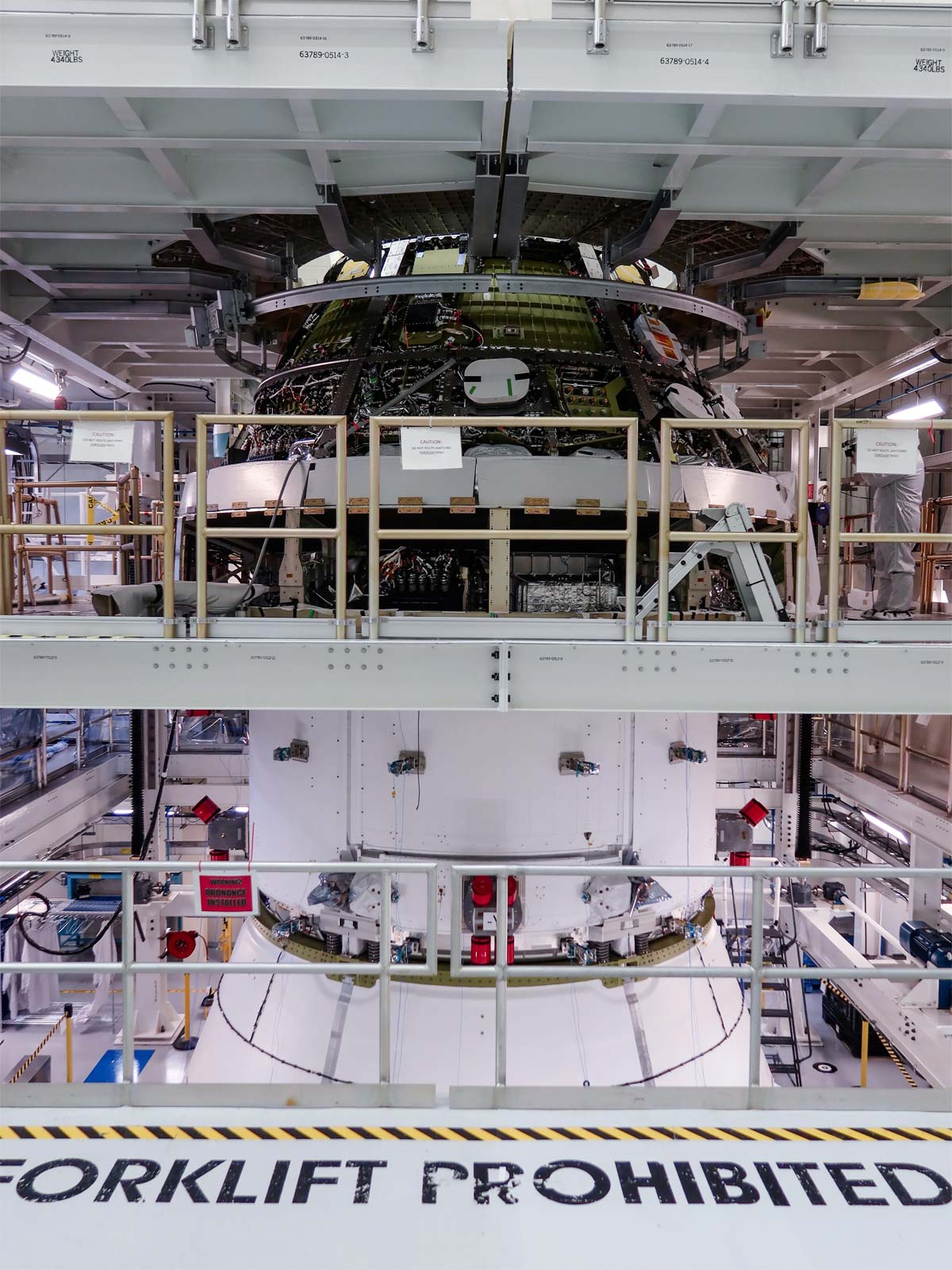 Космический корабль Orion для миссии Artemis III